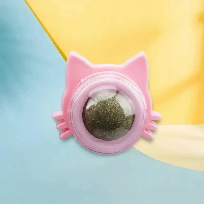 Jouet mural herbe à chat - Effet irrésistible