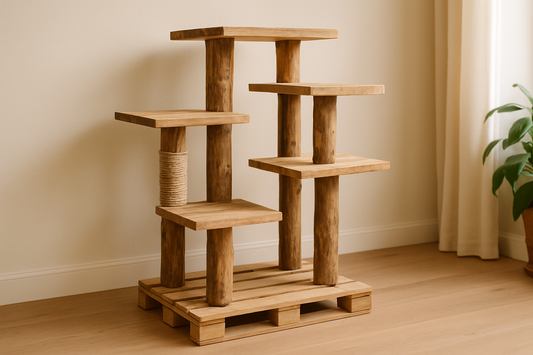 arbre a chat en palette