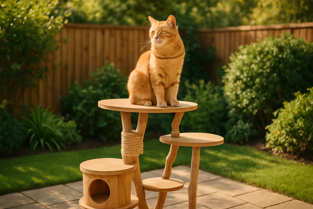 arbre a chat exterieur