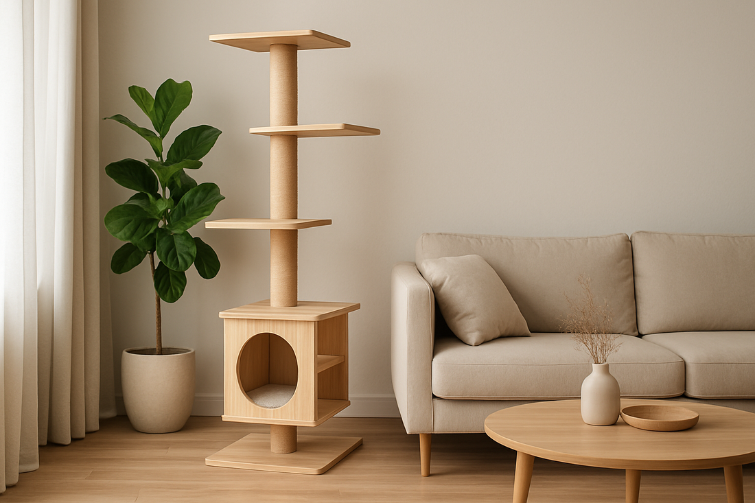 arbre a chat pawhut