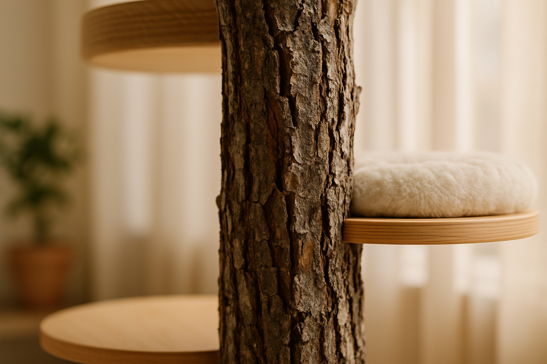 arbre a chat tronc d'arbre
