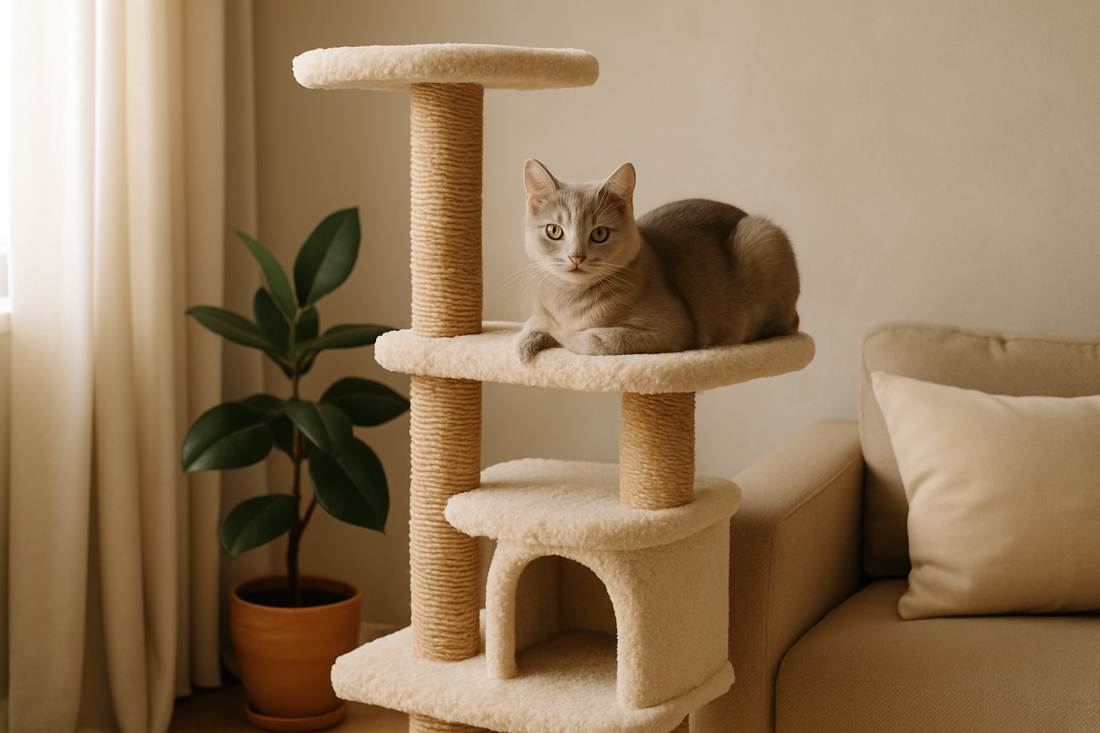 poteau arbre a chat