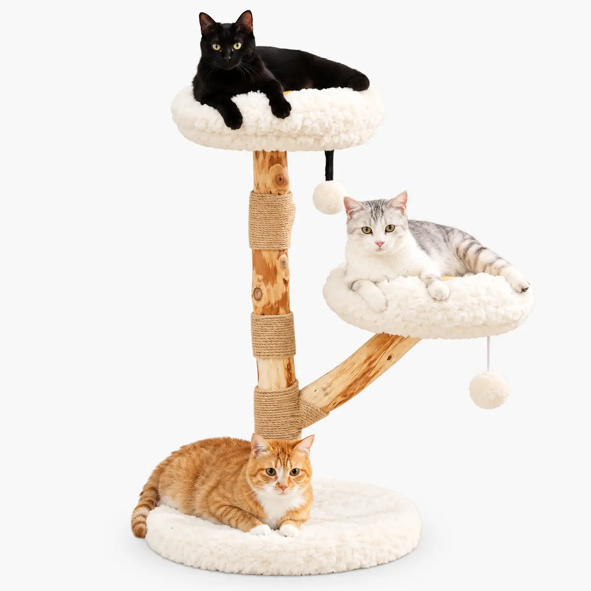 Arbre à Chat Confort avec Griffoir en Sisal