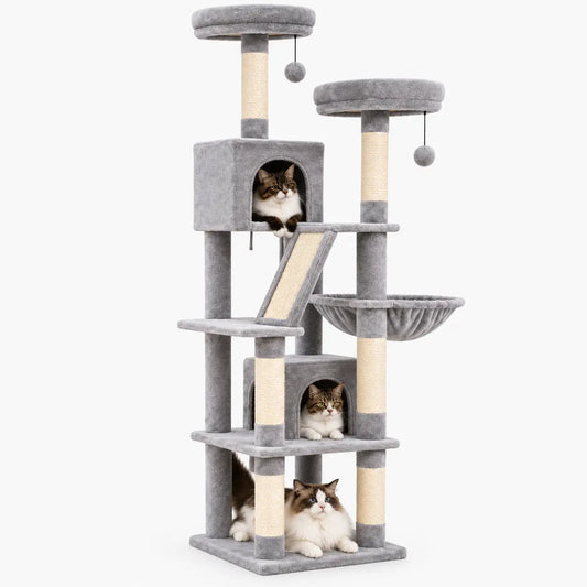 Arbre à Chat XXL avec Griffoirs et Hamac