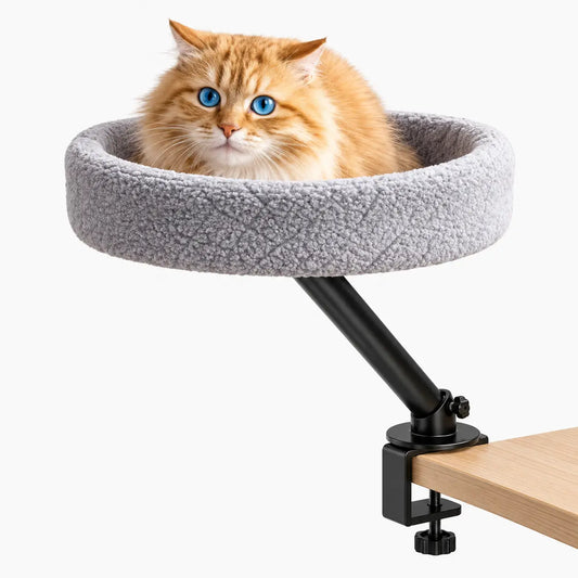 Hamac de Bureau pour Chat - Confort et Gain de Place
