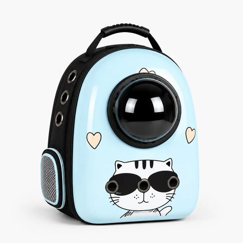 Sac à Dos Chat avec Hublot Vision 360°