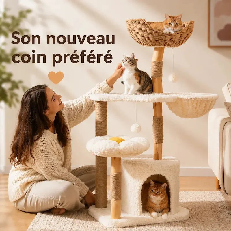 Arbre à Chat Condo et Griffoir