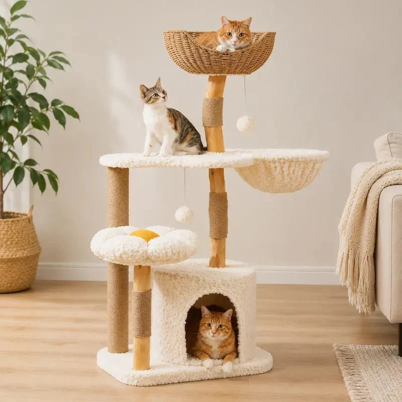 Arbre à Chat Condo et Griffoir