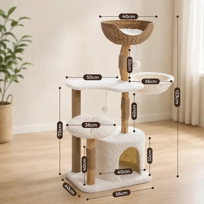Arbre à Chat Condo et Griffoir