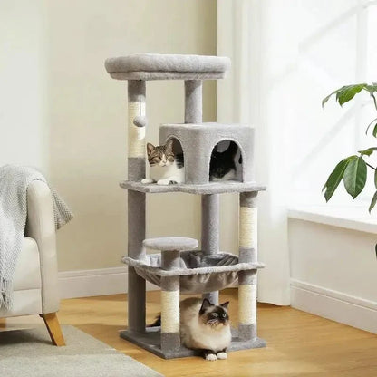 Arbre à Chat Solide avec Hamac et Griffoir