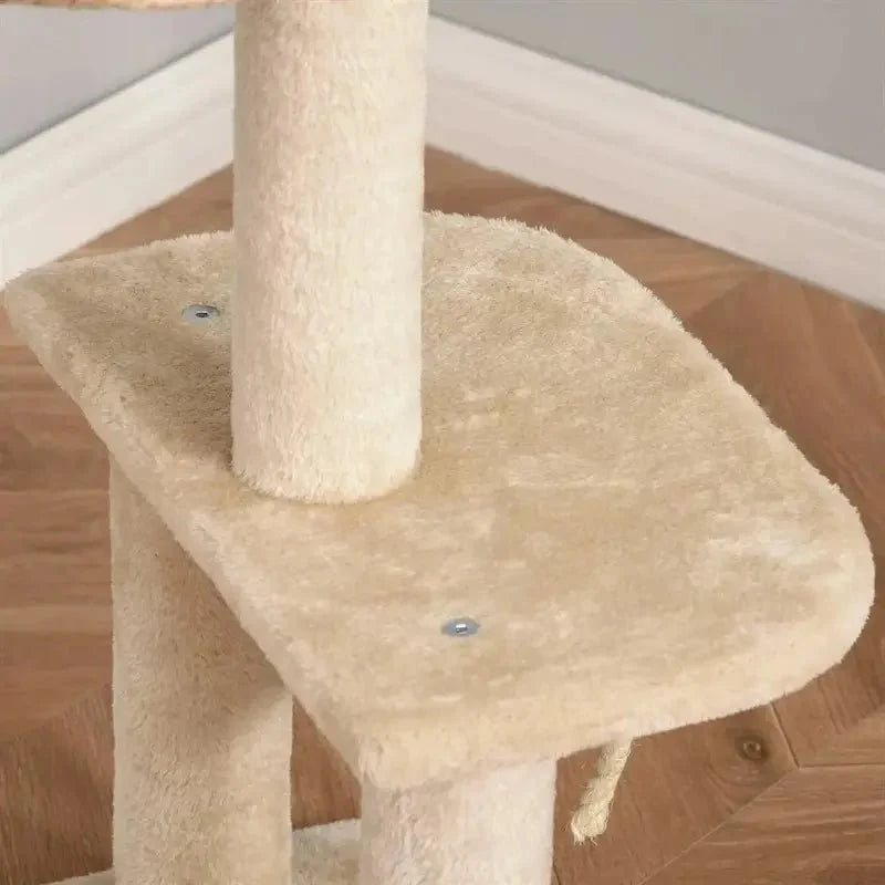 Arbre à Chat Panier Confort avec Griffoir