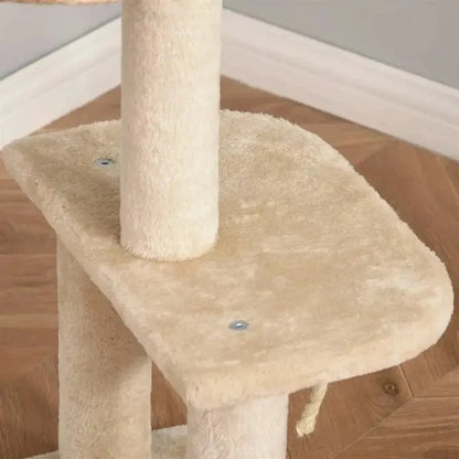Arbre à Chat Panier Confort avec Griffoir