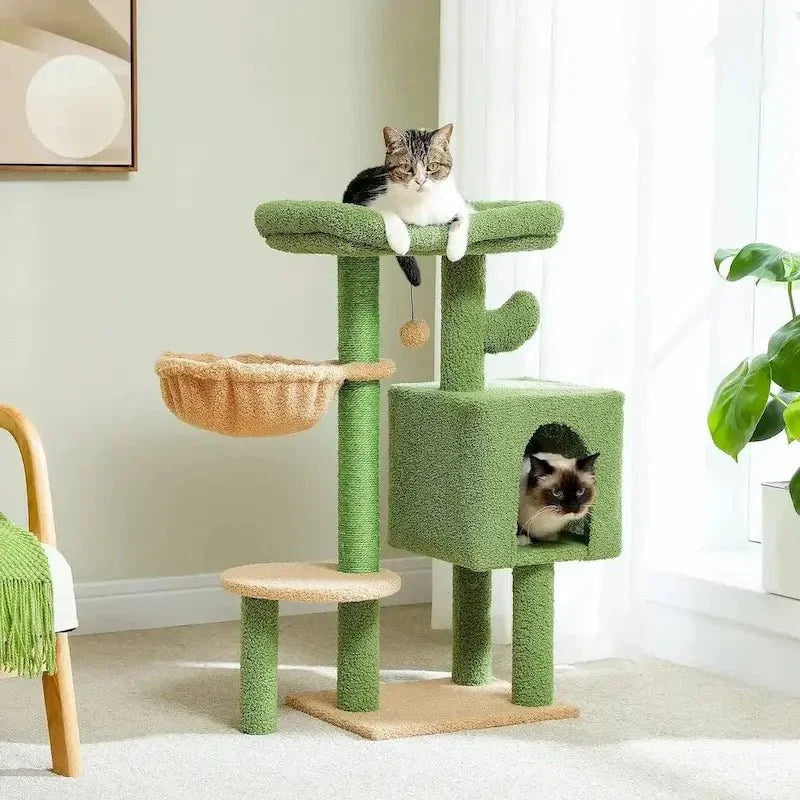 Arbre à Chat Cactus Stable et Compact