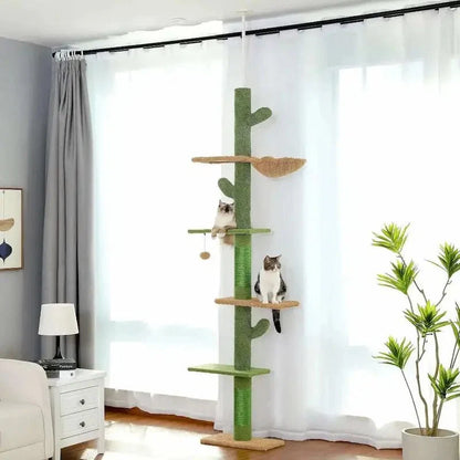 Griffoir Cactus pour Chat avec Hamac