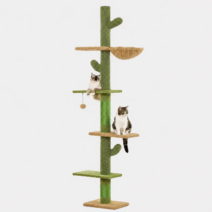 Griffoir Cactus pour Chat avec Hamac