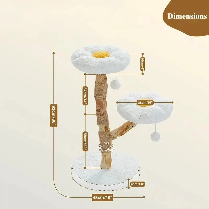 Arbre à Chat Design avec Griffoir Sisal