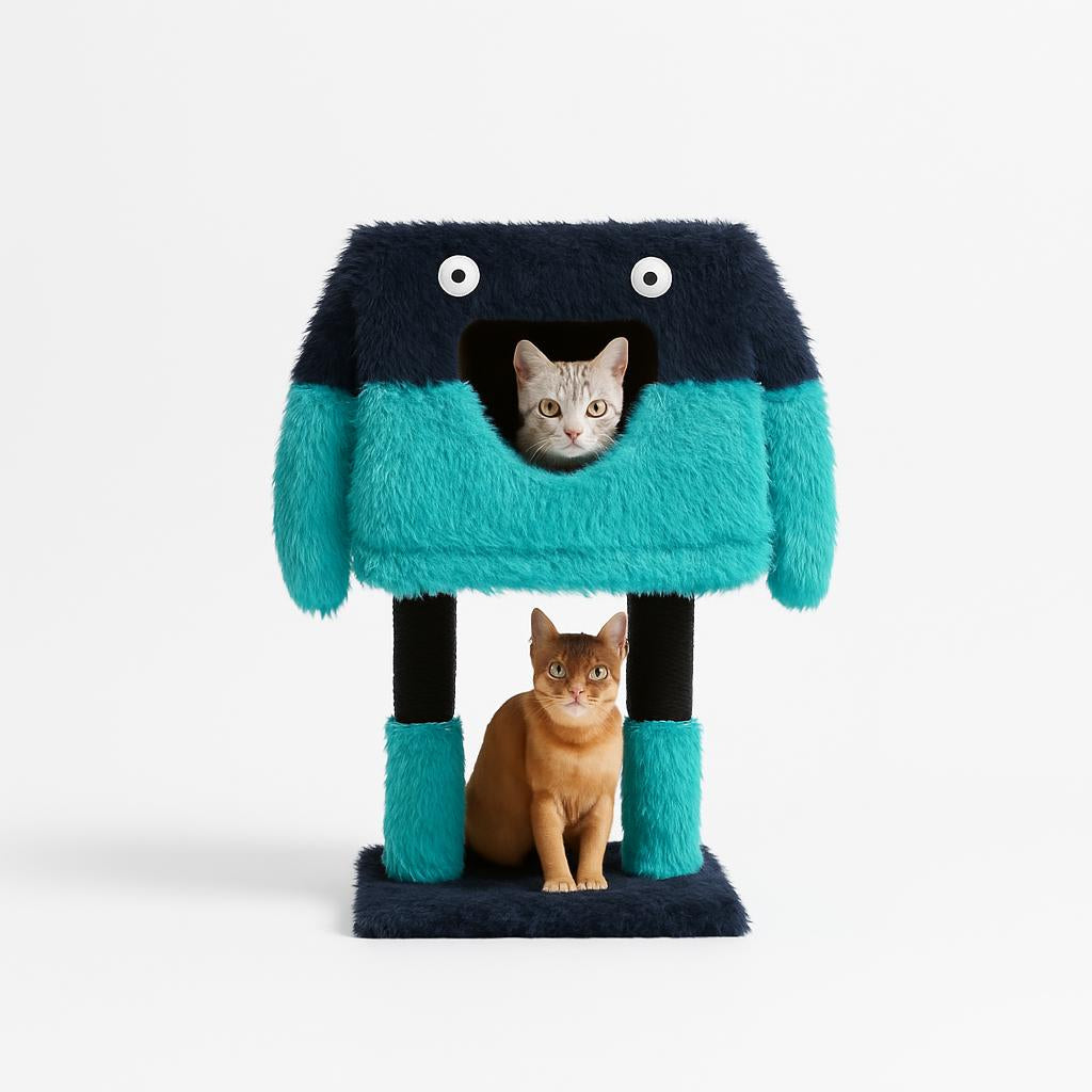 Arbre à Chat Fun et Griffoir Intégré
