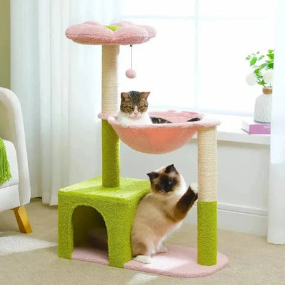 Arbre à Chat Fleur - Griffoir et Confort
