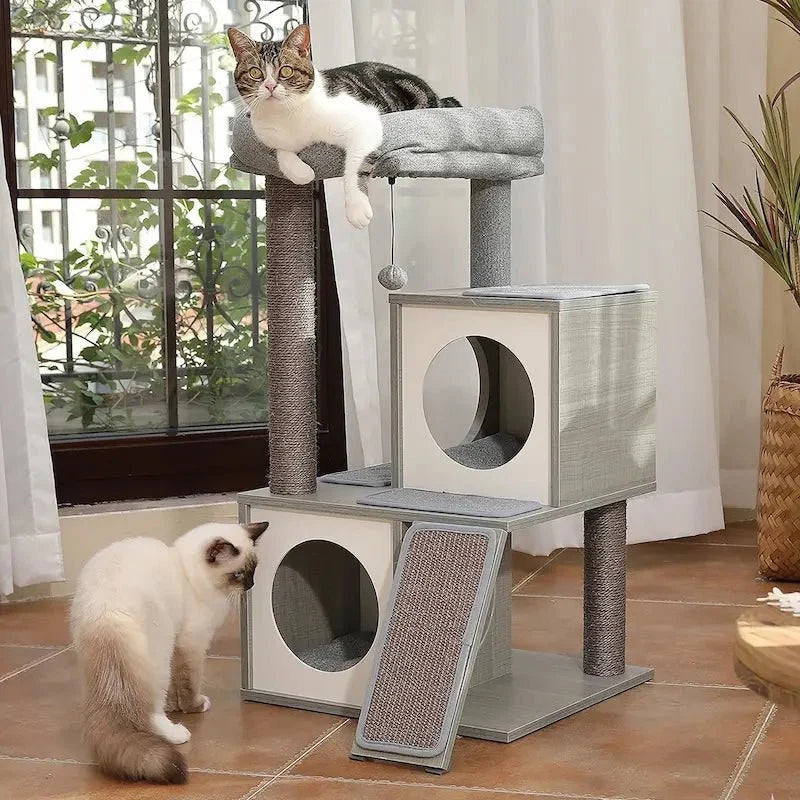 Arbre à Chat Design avec Griffoir Sisal