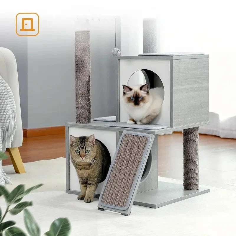 Arbre à Chat Design avec Griffoir Sisal
