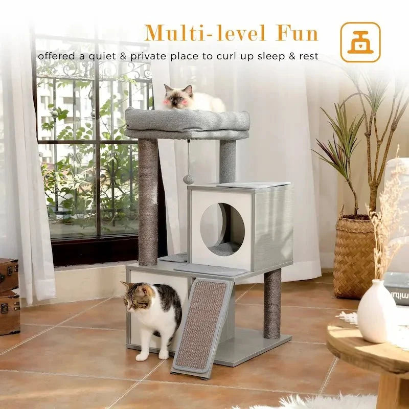 Arbre à Chat Design avec Griffoir Sisal