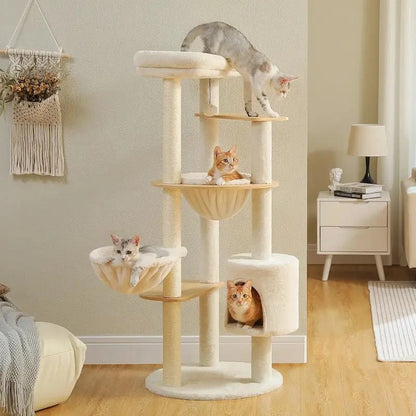 Arbre à Chat Stable et Design Multi-Niveaux