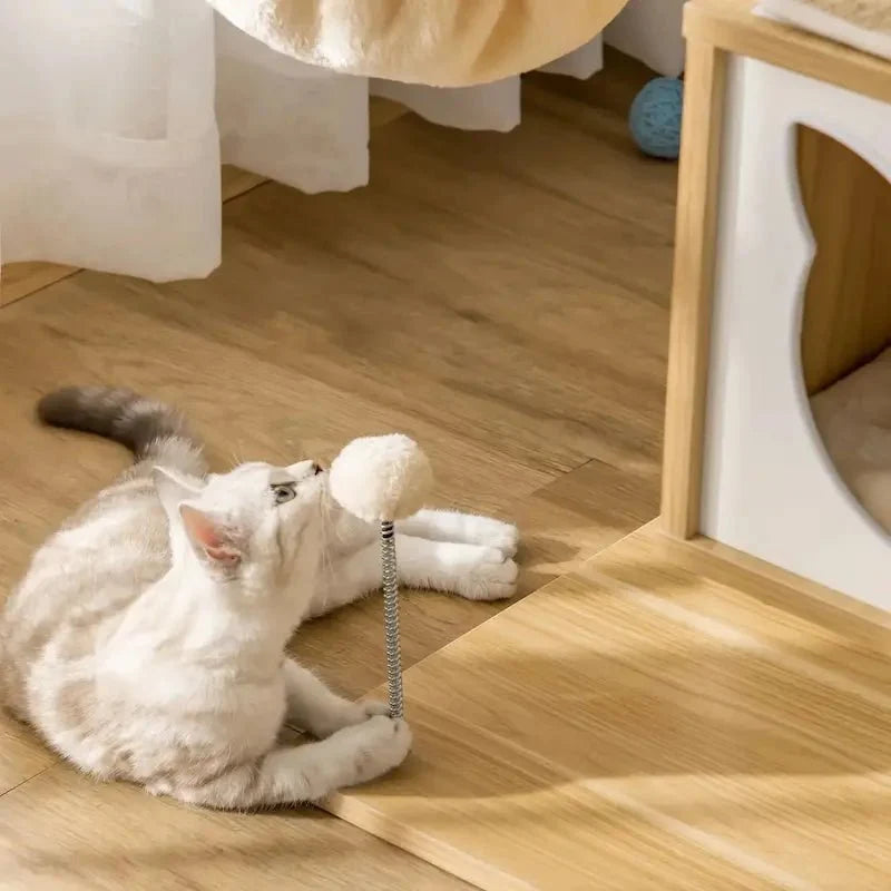 Arbre à Chat avec Hamac et Perchoirs Confortables