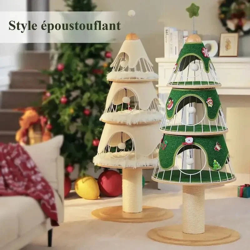 Arbre à Chat Noël Griffoir Design