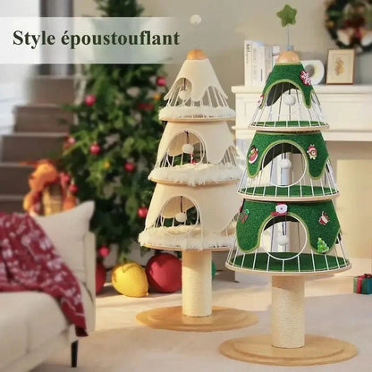 Arbre à Chat Noël Griffoir Design