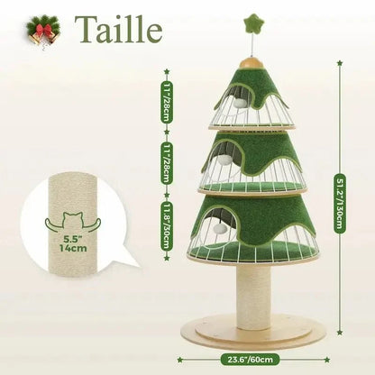 Arbre à Chat Noël Griffoir Design