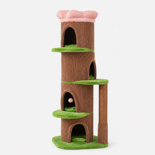Arbre à Chat Tour Luxe avec Griffoirs