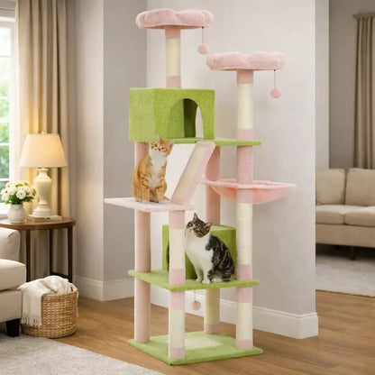 Arbre à Chat XXL Ultra Stable avec Griffoirs