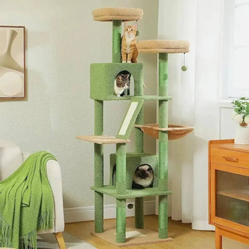 Arbre à Chat XXL Ultra Stable avec Griffoirs