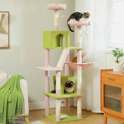 Arbre à Chat XXL Ultra Stable avec Griffoirs