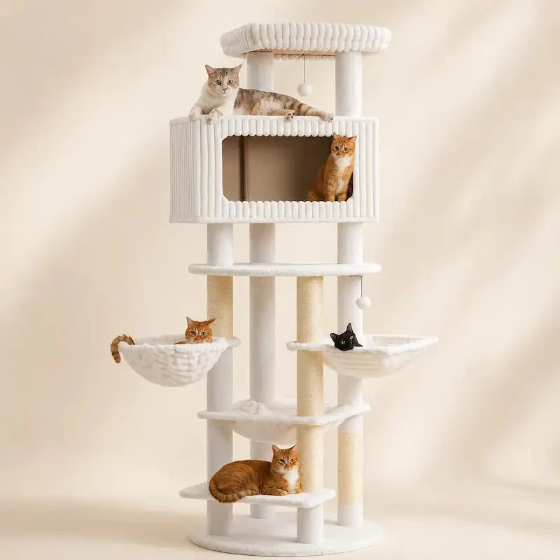Arbre à Chat XXL avec Griffoir et Hamac
