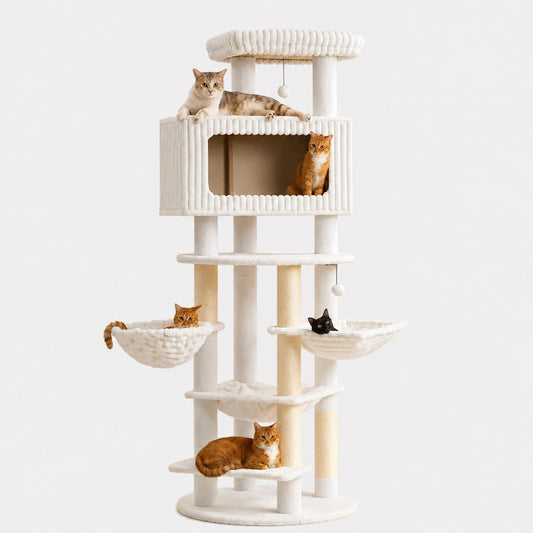 Arbre à Chat XXL avec Griffoir et Hamac