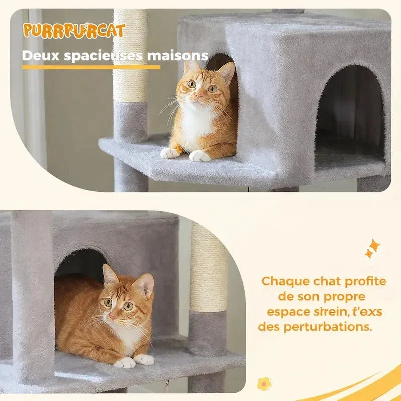 Arbre à Chat XXL Stable et Confortable