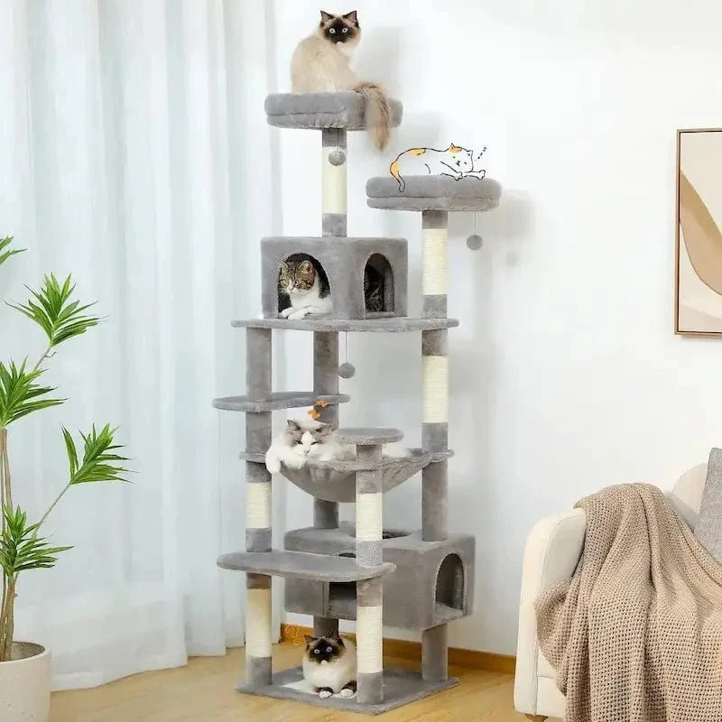Arbre à Chat XXL Stable et Confortable