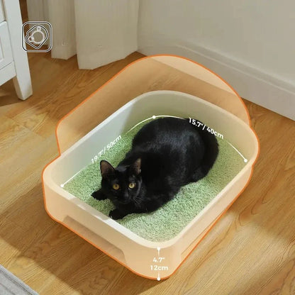 Bac Litière Chat Tiroir Anti-Odeur Pratique