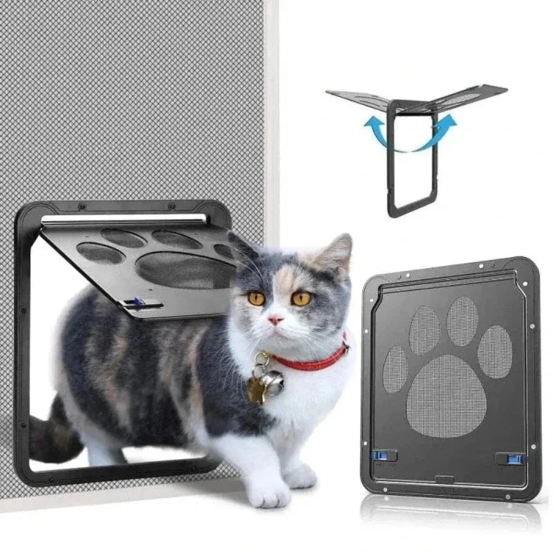 Chatière Moustiquaire Magnétique pour Chats
