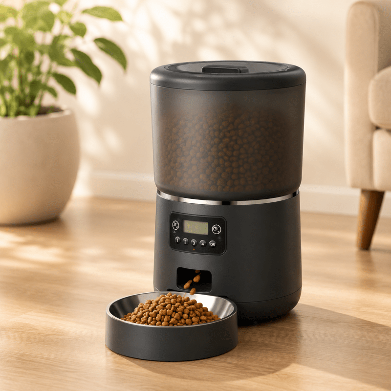 Gamelle Automatique Chat - Distributeur de Croquettes