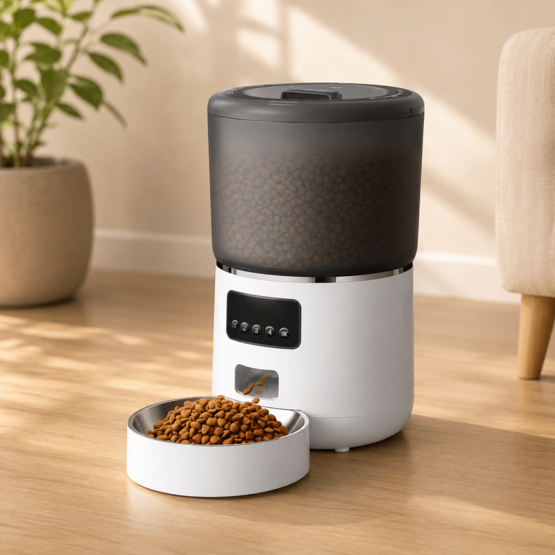 Gamelle Automatique Chat - Distributeur de Croquettes