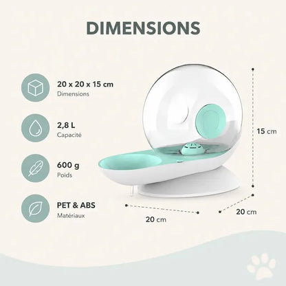 Fontaine à Eau Chat Ludique et Design