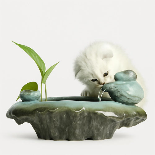 Fontaine Chat Grenouille Ludique 1,5L