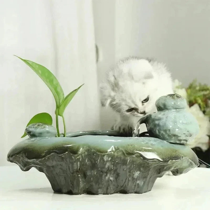 Fontaine Chat Grenouille Ludique 1,5L