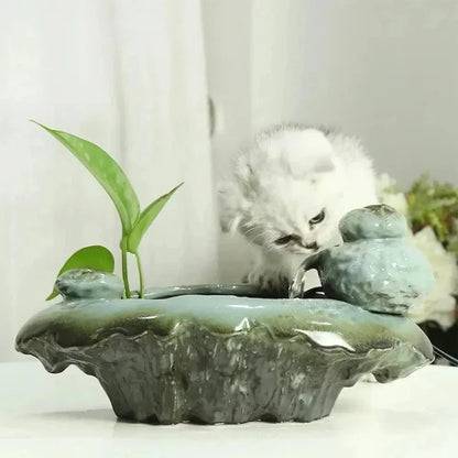Fontaine Chat Grenouille Ludique 1,5L