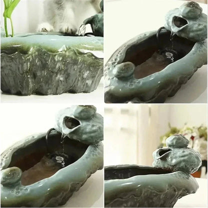 Fontaine Chat Grenouille Ludique 1,5L