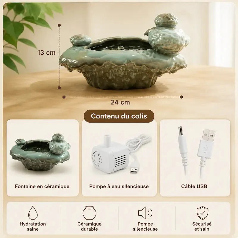 Fontaine Chat Grenouille Ludique 1,5L