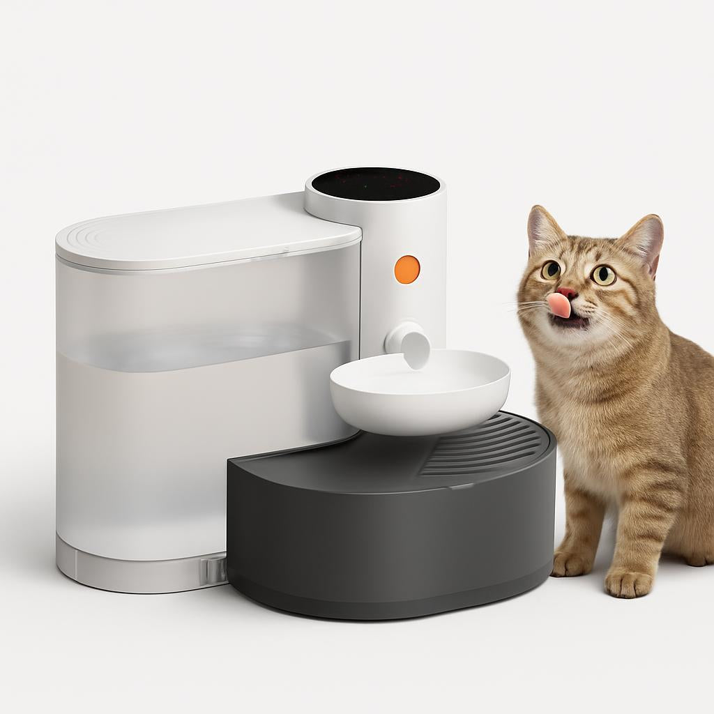 Fontaine à Eau Chat 3L Sans Fil - Longue Autonomie