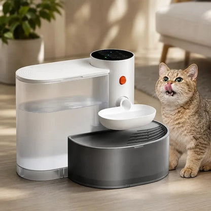 Fontaine à Eau Chat 3L Sans Fil - Longue Autonomie